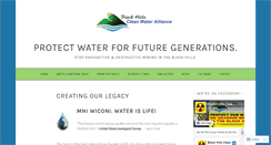 Desktop Screenshot of bhcleanwateralliance.org